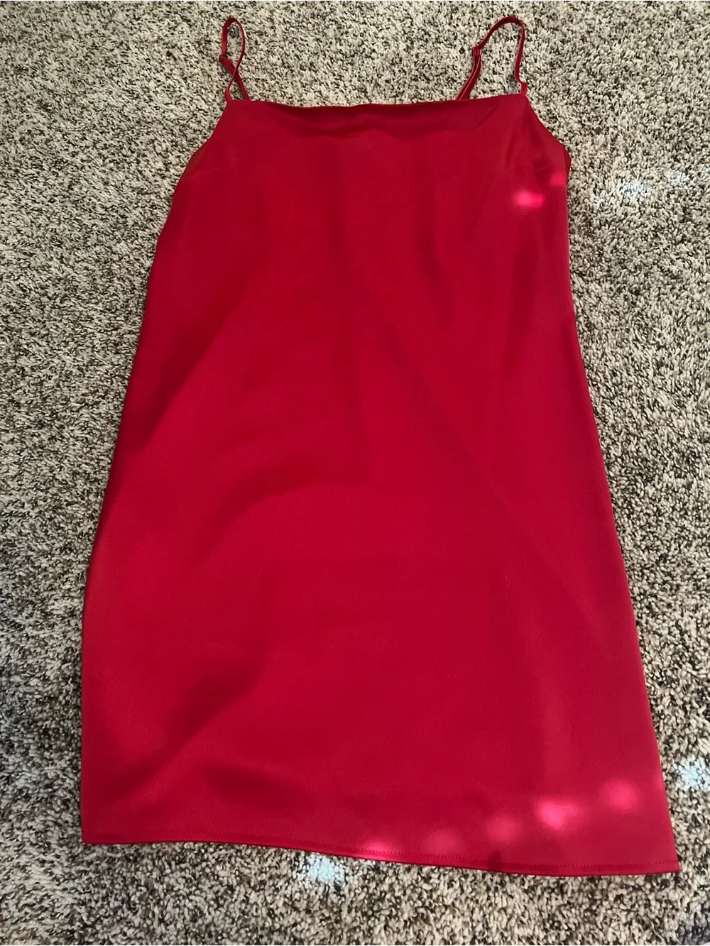 GARAGE Red Slip Dress